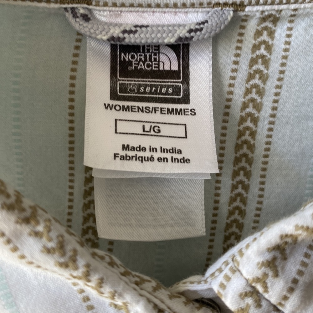 North Face Snap Button Button Down - image 3